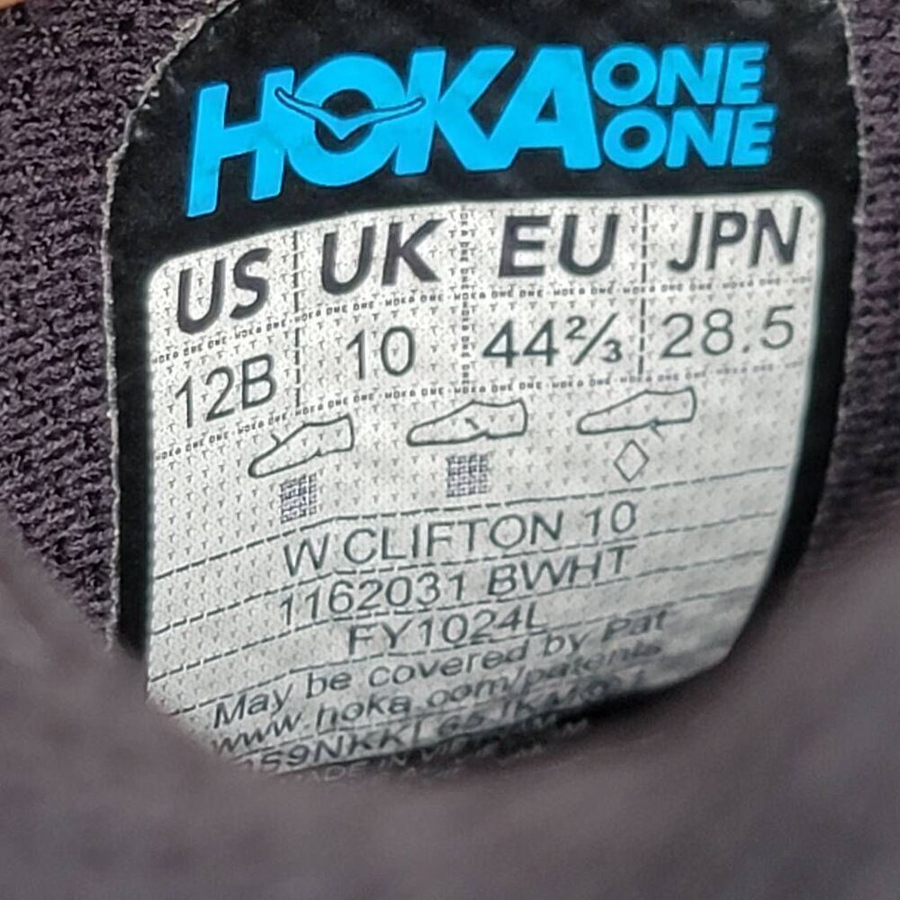 Hoka One One Clifton 10 - Women's running shoes - Size 12B - Picture 11 of 11